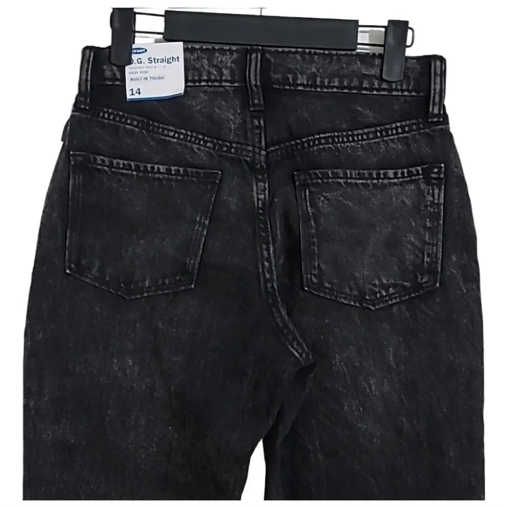 Old Navy O.G. Straight High-Rise Jeans Kids NWT